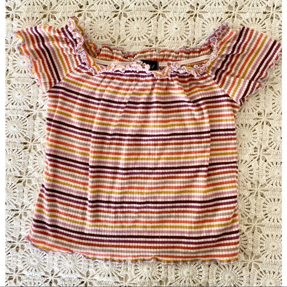 Cute Striped Toddler Top